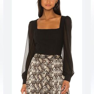 LPA Cora Top in Black